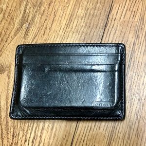 Men’s Authentic Coach cardholder